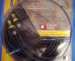MONSTER S-VIDEO CABLE 8M - MONSTER S-VIDEO 2 HIGH PERFORMANCE S-VIDEO CABLE - Picture 1 of 6