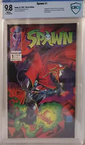 Cubierta Spawn #1 CBCS 9.8 Todd Mcfarlane, 1ª aparición ¡Edición clave! - Imagen 1 de 2