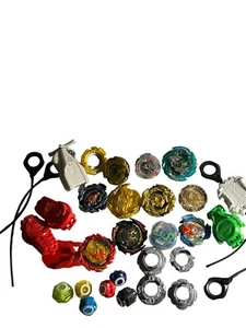 Beyblade Burst bey & launcher layer Assorted Lot TAKARA TOMY used - Picture 1 of 8