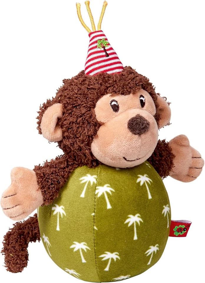 Spiegelburg Steh-auf Figur Stehauffigur Affe BabyGlück Greifling Art.nr. 16391