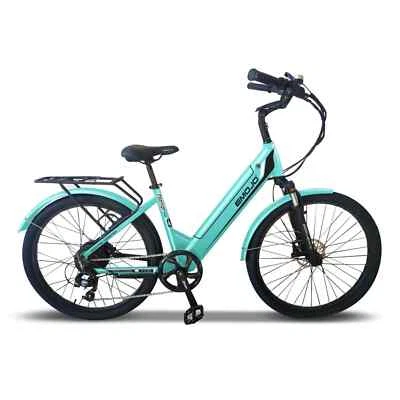 Bicicleta Eléctrica EMOJO Panther Pro 500W 48V - Paso a Través eBike City Commuter Foto 1 de 4
