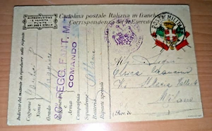 WW1 Franchia Militare 86° Reggimento Fanteria Milizia Territoriale ZDG 16-3-1918 - Imagen 1 de 2