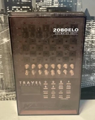 Computadora de ajedrez Saitek 2080 ELO Kasparov rara de colección 1992 USCF *LEER* Foto 1 de 4