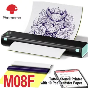 Phomemo M08F Tattoo Stencil A4Drucker Tattoo Transfer Drucker Thermal Stencil - Bild 1 von 27