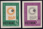 Vietnam Of Northern N°358/359 Not Serrated, 1964 North Vietnam Imperf Sc#289-290