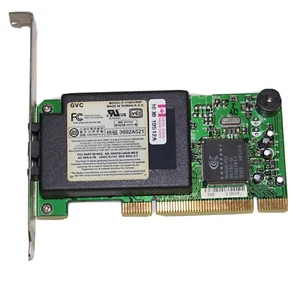 GVC F-1156IV/R9F Phone-Fax Modem Card - Pulled From Working Computer - Picture 1 of 4