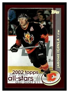 2002 Topps Factory Set Gold #328 Jarome Iginla - Calgary Flames - HOF - Picture 1 of 2