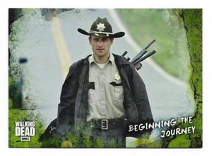 2018 Topps Walking Dead Road to Alexandria MOLD Parallel #4 serial #13/25