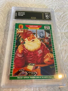 ELON MUSK SANTA CLAUS 2021 LEAF PRO SET # 1989-05 GRADED 10 L@@@K - Picture 1 of 2