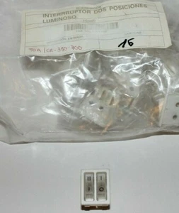 Climastar Part for TOA 350/700 towel bar, White double on/off switch replacement - Picture 1 of 3