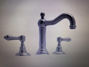 ***Rohl A1409LPSTN-2 Acqui Grifo de baño amplio de dos manijas de níquel satinado*** - Imagen 1 de 16