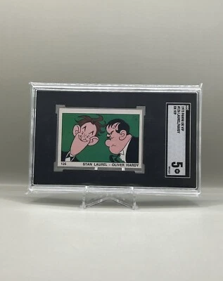 Panini OK VIP Stan Laurel Oliver Hardy 1973 #126 SGC 5 Ex. Foto 1 de 2