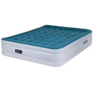 Colchón de cama de aire inflable de doble altura con bomba eléctrica incorporada para camping - Imagen 1 de 10