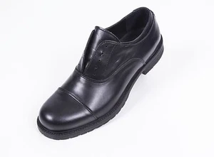 SCARPA TRENTATR3 ARTIGIANALI IN PELLE MADE IN ITALY BASSA (SENZA LACCI) NERA - Foto 1 di 22