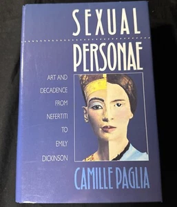 SEXUAL PERSONAE CAMILLE PAGLIA TRUE 1st Edition HC RARE Descendants Of Nefertiti - Picture 1 of 5