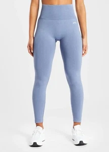 Aybl Empower Seamless Leggings Blue Marl S Small AYBL NWT - Picture 1 of 5
