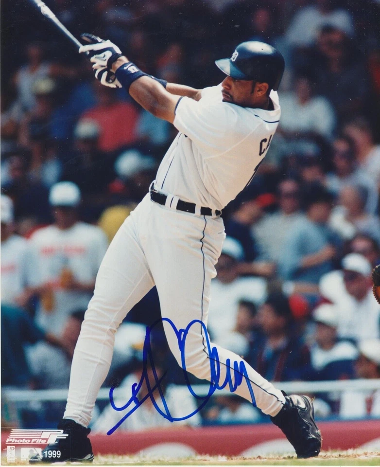 Tony Clark autografiado 8x10 Detroit Tigers D850 Foto 1 de 1