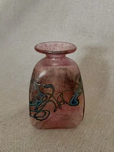 Robert Held Studio Handmade Art Glass Signed Purple Vase - Picture 1 of 5