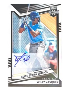 2022 Panini Elite Extra Edition [Auto] #169 Willy Vasquez