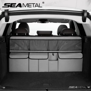 Car Trunk Storage Bag Foldable Organizer Car Seat Back Hanging Storage Organizer - Bild 1 von 7