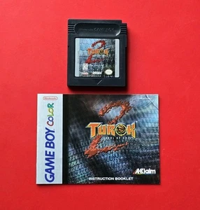 Turok 2: Seeds of Evil Game Boy Color Nintendo GBC Manual Included Nice Shape! - Picture 1 of 15