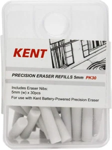 Kent Precision Eraser Refills, 5 Mm (Pack of 30) - Picture 1 of 12