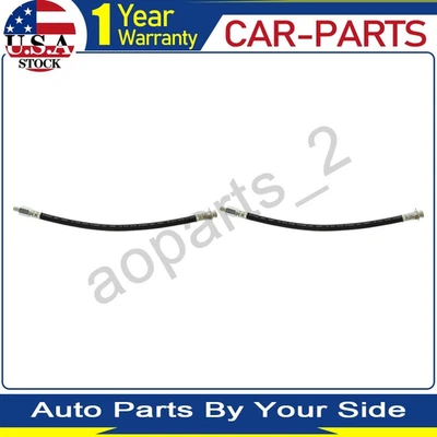 Juego de 2 mangueras de línea de freno delantero para Ford Thunderbird 5,4 L 1964 1963 1962 1961 Foto 1 de 3