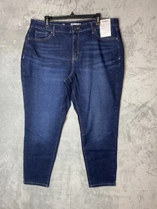 Jeans donna Sonoma 18S curvy skinny blu vita alta - Foto 1 di 6