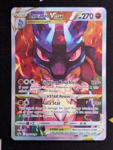 Lucario VSTAR - SWSH291 - Promo Pokemon Espada y Escudo Casi Nuevo - Imagen 1 de 2