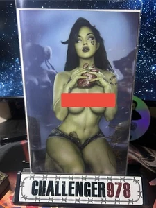 Zombie Tramp #56 SHIKARII Cvr B VIRGIN - Dan Mendoza SIGNED w/ COA - ltd 350 - Picture 1 of 2