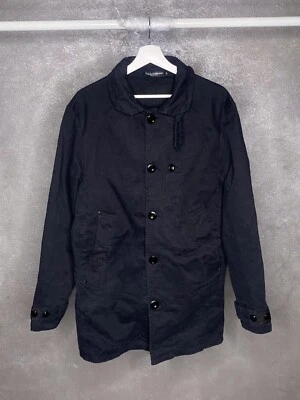 Dolce Gabbana DNA Milano мужской хлопок пальто черный кнопка размер 50 - Изображение 1 из 4