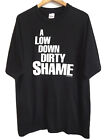 RARE Vtg 90s 1994 A LOW DOWN DIRTY SHAME Movie Hip Hop Streetwear T-Shirt XXL