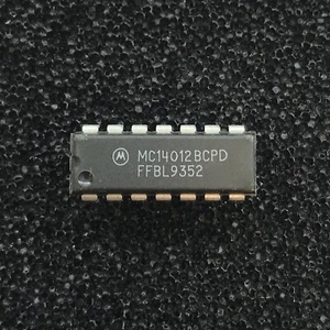 (PKG de 5) MC14012BCPD Doble 4 Entradas NAND Puerta Lógica, CD4012, PDIP-14, Motorola - Imagen 1 de 2
