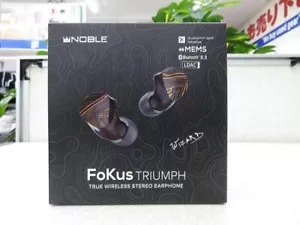 Auricolari wireless Noble Audio FoKus Triumph NOB-FOKUSTRH-B usati dal Giappone - Foto 1 di 2