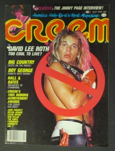 Creem Magazine April '85 David Lee Roth, Bryan Adams, Bob Dylan, David Bowie ! - Picture 1 of 6