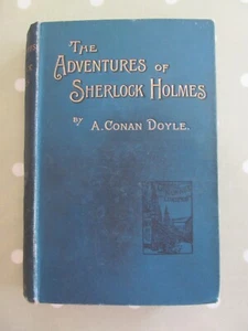 THE ADVENTURES OF SHERLOCK HOLMES BY A CONAN DOYLE NEWNES ILLUSTRATED HB 1895 - Picture 1 of 16