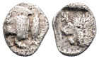 Mysia, Cyzicus. Civic issue. 475-450 BC. AR Obol. Ancient Greek AR Coin