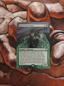 Magic the Gathering Rootweaver Druid Hand Painted Unique Custom MTG Alter - Picture 1 of 1
