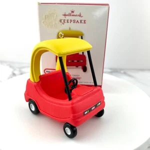 Hallmark Little Tikes Cozy Coupe Keepsake Christmas Tree Hanging Ornament - Picture 1 of 17