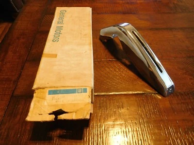 1972 Oldsmobile Delta 88 Royale Rear LH Bumper Guard GM 411319 NOS - Image 1 of 4