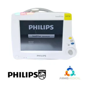 Monitor de paciente Philips M4605A MP30 Intellivue de cuidados críticos certificado K.21.42 - Imagen 1 de 5