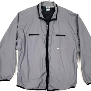 Reebok Herren Jacke Windbreaker Gr. L grau Full Zip - Bild 1 von 21