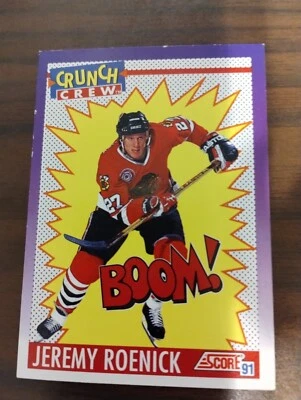 1991-92 Score American - #305 Jeremy Roenick - Image 1 of 2