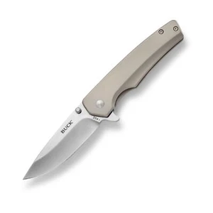 Buck Knives 254 Odessa Folding Frame Lock Pocket Knife with Stainless Steel H... - Picture 1 of 4