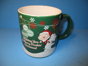 NEU Family Guy Brian Stewie Weihnachten Kaffeebecher groß 20 Unzen Keramik - Bild 1 von 4