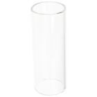 Glass Candleholder Tube Cover for Open Flame Candles