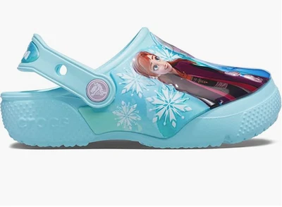 Zuecos Crocs Disney Frozen | Talla: NIÑO PEQUEÑO 5 Color: Azul Hielo | NUEVOS AUTÉNTICOS Foto 1 de 4