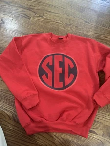 Gildan Red Sec Fußball Sweatshirt Gr. Jugend M (10/12) Neu - Bild 1 von 3
