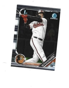 2019 Bowman Chrome Draft #BDC76 Kyle Stowers BALTIMORE ORIOLES - Bild 1 von 2