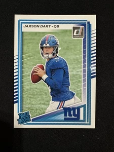 Jaxson Dart 2025 Donruss - Rated Rookie (RC) #400 New York Giants - Picture 1 of 2